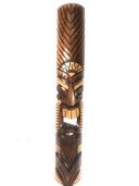40" Kuka Ilimoku  - Money - Tiki Mask - Hand Carved