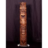 40" LARGE BIG KAHUNA Tiki Mask. Hawaiian Style Sculpture.