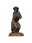 7" HULA GIRL TIKI Statue. Polynesian Hapa Wood Sculpture, Ancient Tiki Collection, Oceanic Art. Gifts with Aloha...
