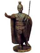 7" KING KAMEHAMEHA Tiki Statue, Polynesian Sculpture, South Pacific HAPA Wood Carving, Oceanic Art. Hawaiian Gifts with Aloha.