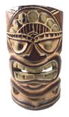 8" Happiness TIki Mask - Tropical wall Decor - Oceanic Art.