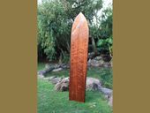 8 Foot Tall Replica Old School Longboard  -  Premium Koa Wood Hawaiian Heritage 