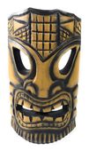 8" Hawaiian Big Kahuna TIKI  Tribal Mask. Polynesian Wall Decor. 