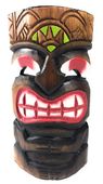 8" Hawaiian SMILEY - Pop Art -  Tiki Mask. Gifts with Aloha...