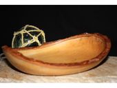 8" Hawaiian TAMARIN Wood Bowl. Designer Home Decor. Art Gallery Grade!