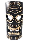 8" Hawaiian Tiki of STRENGTH  Mask. Polynesian wall Decor. Oceanic Art. Gifts with aloha...