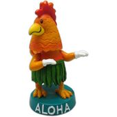 Chicken Dashboard Doll Collectible Hawaiian Bobble Head Shaker.
