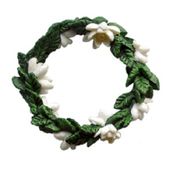 Christmas Ornament - Tuberose Wreath