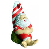 Christmas Ornament / Poly Resin - Santa Napping