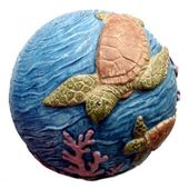 Christmas Ornament - Santa Picking Coconuts (30131)