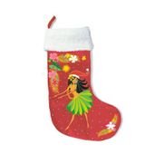 ISLAND HULA HONEY FELT CHRISTMAS STOCKING