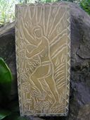 CLIMB TO SAFETY - King Kamehameha - Storyboard of Hawaii. Wooden Relief Hawaiiana Sign. Nostalgia Hawaiian Wood Sign Art
