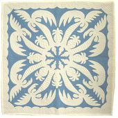 COCONUT PINEAPPLE Classic Quilted Wall Hanging. Hand Made Traditional Hawaiian Quilt. Tropical Island Wall Decor