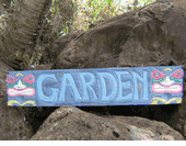 GARDEN  Hawaiian Tiki Bar Sign