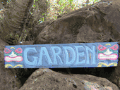 GARDEN  Hawaiian Tiki Bar Sign