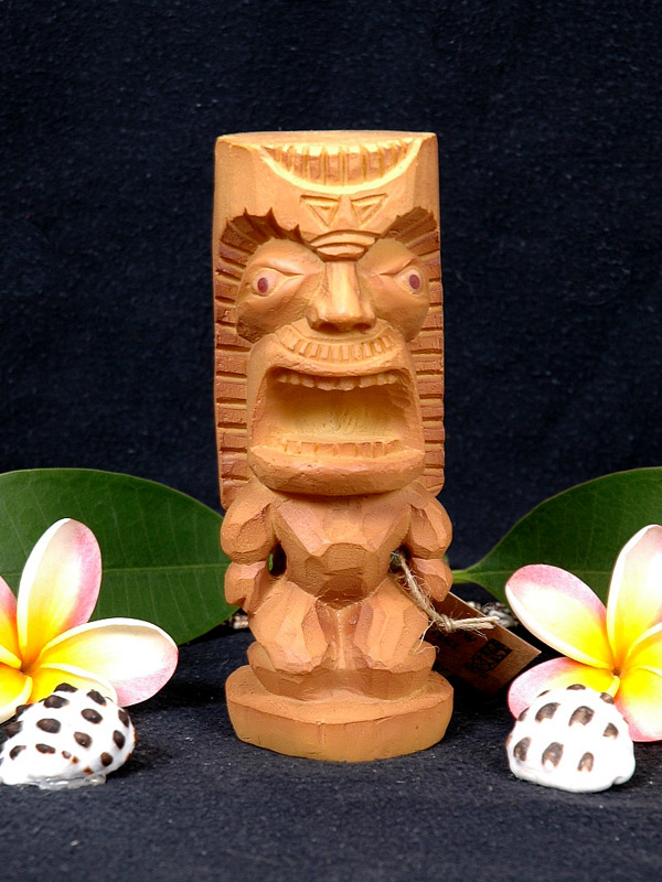 GLOW IN THE DARK!! Glowing Love Tiki with Red blinking eyes