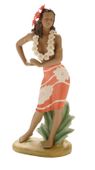 GRACEFUL DANCER. Gill Fine Porcelain Statues. Hawaiian Gifts with Aloha...