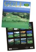 Hawaii's Finest Golf Deluxe Calendar 2009. Hawaiian Home Decor. Gifts with Aloha...
