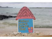  Hawaiian ALOHA Sign PLEASE REMOVE YOUR SLIPPERS  - MAHALO  Hawaiiana Wall Decor