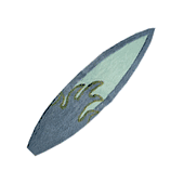 HAWAIIAN  Gray Flame Print SURFBOARD  Rug. Surfing Theme Shortboard Throw Carpet. Surf Board Bath Mat