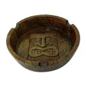BOWANA Hapa Wood Ashtray. Tropical Table Decor. Hawaii Gifts with aloha...