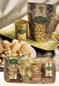 Hawaiian Holidays GOURMET Macadamia Nut Sampler Gift Set.. Christmas /  Wedding / Special Occasion LAUHALA  Gift Basket 
