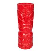 HAWAIIAN LOVE RED  TIKI Tiki Mug. Collectible Ceramic tiki bowl. 