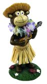 HAWAIIAN HULA MONKEY Bobble Head /  Hula Dashboard Doll Shaker. Tropical Island Bobble Dolls. Appreared in "Out Cold" movie...