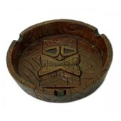 LOPAKA Surfer Hapa Wood Ashtray. Tropical Table Decor. Hawaii Gifts with aloha...