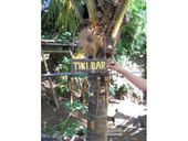  Hawaiian TIKI BAR  SIGN and WIND CHIME. Tiki Hut Decor