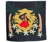 Hula Sunset Wall Hanging