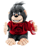Local Girl  "ALOHA" - Beloved - Plush Toy. Maui Monkey Soft Stuffed Animal. Hawaiian Gifts for Kids