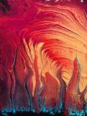 Madame Pele's Cathedral I -  Hawaii Volcano Eruption  Lava Art Print on Metallic Paper 11" x 14"  - More Sizes...