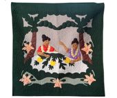 QUILTERS  Hawaiian Style Wall Hanging