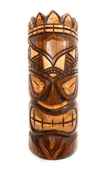 12" WELLNESS and Health  Chief Tiki Mask  - Tiki Hand Carved Wood