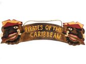 PIRATES OF THE CARIBBEAN" PIRATE SIGN  - 24"