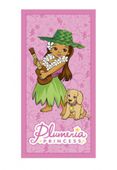Plumeria Princess Beach Towel - Hawaiian Gifts with Aloha...