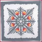 PROTEA Classic Quilted Wall Hanging. Hand Made Traditional Hawaiian Quilt. Tropical Island Wall Decor