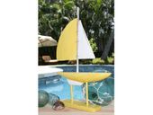  Racing Sailboat Model Trophy Choose from: RED YELLOW BLUE Coastal Colors Nautical Decor Gifts with Aloha...