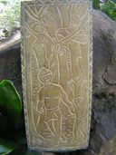 RETURN OF THE KING - King Kamehameha - Storyboard of Hawaii. Wooden Relief. Nostalgia Hawaiian Wood Sign Art