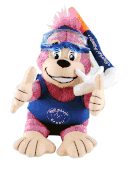 Snorkel Girl "IPO" - SWEETHEART Plush Toy. Maui Monkey Soft Stuffed Animal. Hawaiian Gifts for Kids