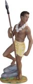 SPEARMAN. Gill Fine Porcelain Statues. Hawaiian Gifts with Aloha...