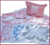 Special Order Only!  HAWAIIAN Quilted Diaper Set with Diaper Bag, Embriodered Blanket ,  Bib,  Burp Rag