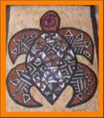 TAPA CLOTH and PAINTINGS