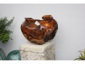 Teak Root Urn EXTRA LARGE - Architectural Home Decor - Art Gallery Grade