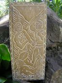 THE FIRST BATTLE - King Kamehameha - Storyboard of Hawaii. Wooden Relief. Nostalgia Hawaiian Wood Sign Art