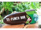 TI PUNCH BAR Margarita Tiki Bar Sign. Hawaiian Style Luau Decor. Gifts with Aloha...