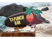 TI PUNCH BAR Palm Trees Tiki Bar Sign. Hawaiian Style Luau Decor. Gifts with Aloha...