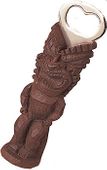 Tiki Ku Bottle Opener. Hawaiian tiki bar accents. Exotic Tiki Bar accessories. Tropical Table ware