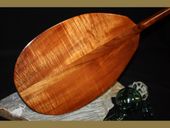 RARE 50" ULTIMATE Premium AAA CURLY KOA Wood Canoe Paddle. Made in Hawaii
